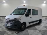 a picture of a white van parked in a room