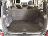 a trunk of a car with the back seats down
