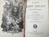 an open book with a picture of a woman on it