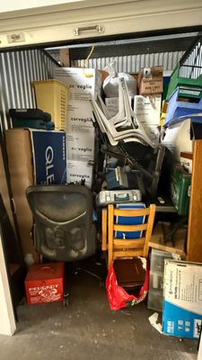 a room with a lot of stuff in it