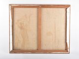 an image of a piece of wood with a piece of paper in it
