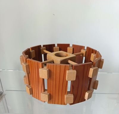 Suspension en pin Hauteur: 11, diamètre : 24 cm