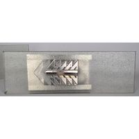 PAIRE D’APPLIQUES ART DECO en verre dépoli et métal argenté … (photo 4)