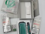 a box of cigarettes and a cell phone in it