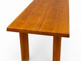 an image of a wooden table on a white background