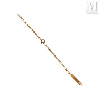 Bracelet d'identité Bracelet d'identité en or rose 18K (750°…