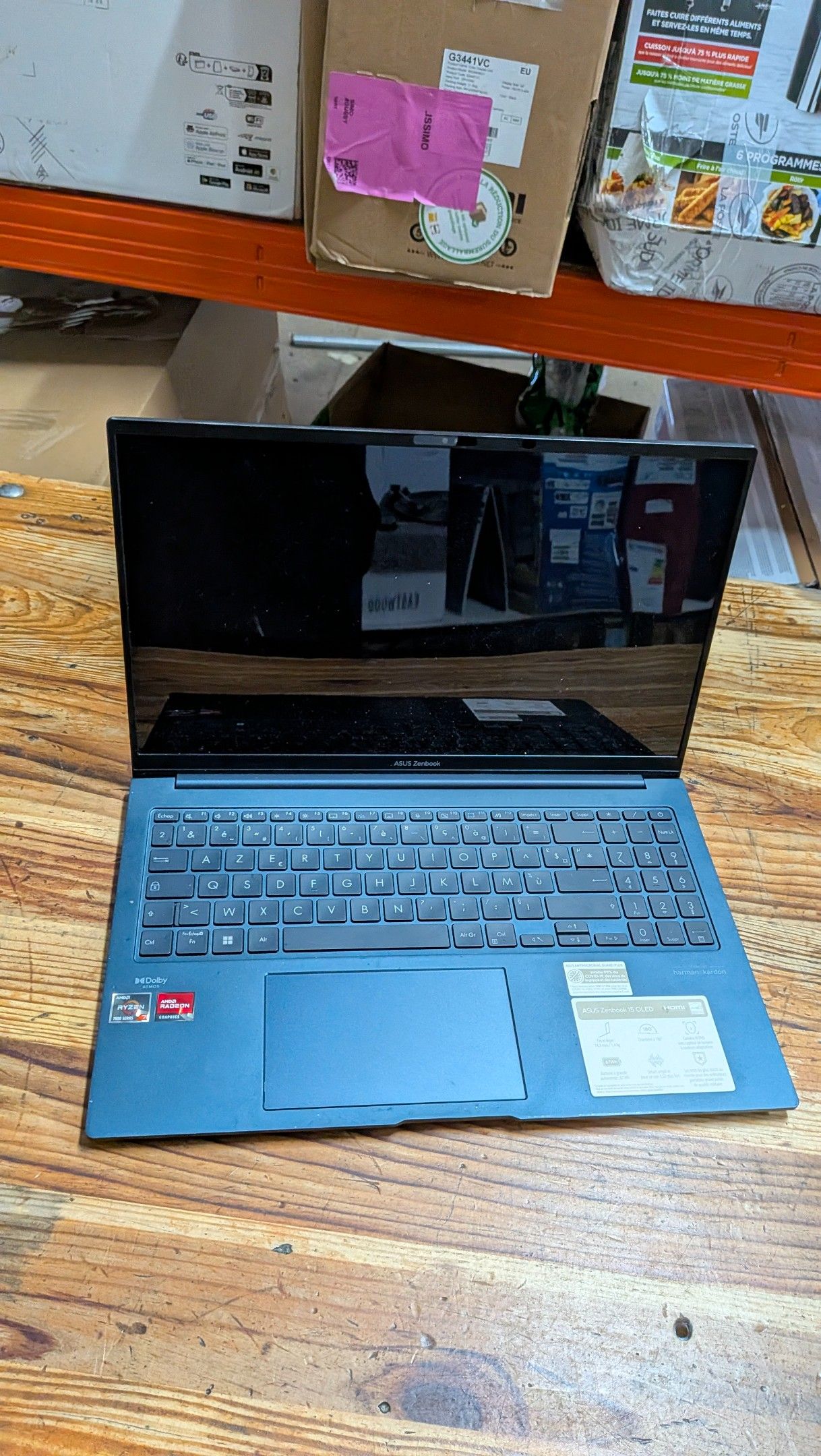 ORDINATEUR PORTABLE ASUS ZENBOOK UM3504B - TVA RECUPERABLE