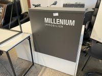 Comptoir simple floqué IMMOBILIER MILLENIUM
