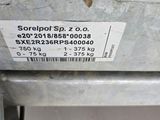 a label on the side of a metal box