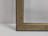 a close up of a wooden frame with a white background