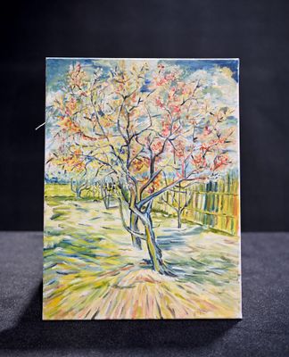 Françoise CLAPIER Françoise. Arbre au printemps.