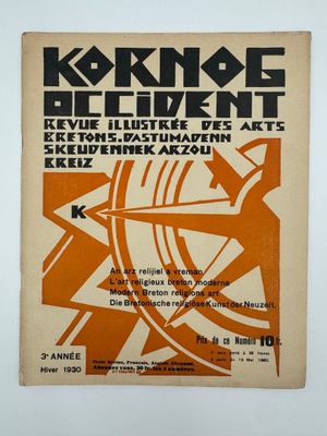 la couverture d'un livre ornée d'un motif orange et noir