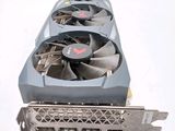 a close up of a video card with a fan on it