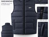 un gros plan sur la photo d'un gilet sur lequel figurent des instructions