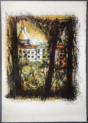 École moderne Vue de Montmartre