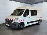 an image of a white van parked in a garage