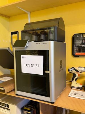 a machine that has a lot of items on it