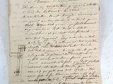 un gros plan d'un morceau de papier sur lequel on a écrit