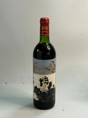 1 bouteille Château MOUTON ROTHSCHILD 1981 1er GCC Pauillac …