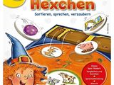 un livre pour enfants avec l'image d'une petite fille portant un chapeau de sorcière