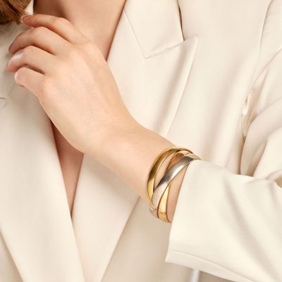 Cartier - AnnÉE 1992 Bracelet "Trinity" Grande ModÈLE