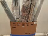 a cardboard box that has a bunch of items in it