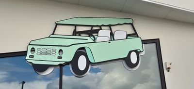 Enseigne extérieure (electrifiée) (a démonter) - Photo 1