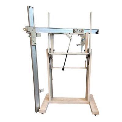 a close up of a machine on a white background with a white background