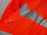 an orange safety jacket with reflective reflective reflective reflective reflective reflective reflective reflective reflective reflective reflective reflective reflective reflective reflective reflective