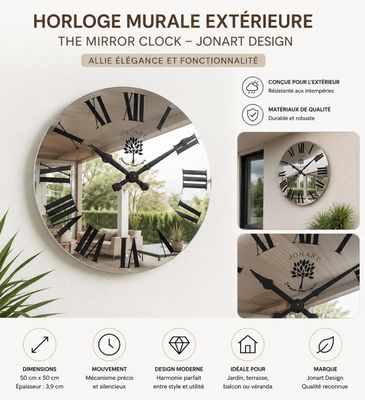 an image of a large clock with roman numerals on it