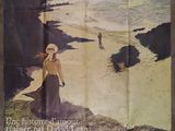 french movie poster for the film la fille de ryan, with a woman standing on the beach