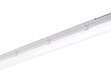a close up of a white light fixture on a white background