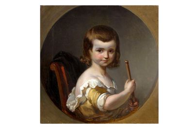 École anglaise, vers 1820 Portrait d'enfant