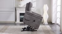2 x Fauteuil releveur 1 moteur gris : (photo 3)