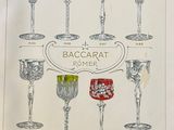 a drawing of a bunch of wine glasses on a table