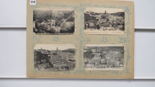 Le Châtelet : Mines d’or. Lot 2 de 8cpa (Vues d’ensemble). TBE.