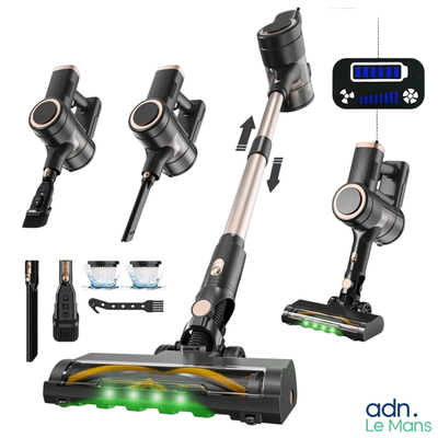 four different types of vacuums that are on display