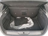 a plastic bag in the trunk of a car