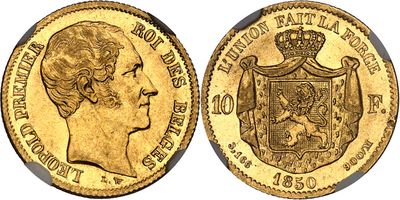 an image of a gold sovereign coin with a crown on it