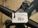 a close up of a bicycle with a price tag attached to it