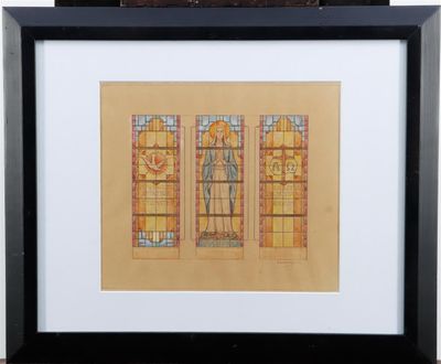 an image of a picture of a picture of a stained glass window