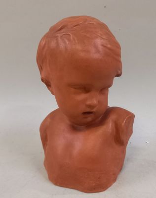 ROLAND. "Buste d'enfant, tête tournée à gauche".