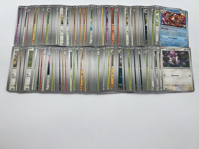 a close up of a bunch of cards sitting on top of a table