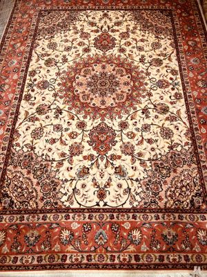 Tapis iran Tabriz laine soie 200 x 150