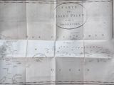 an old map of the british and irish islands on a piece of paper