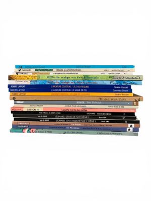 Lot de bandes dessinées : Franquin, Dominique Serafini, Herl…