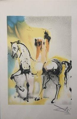 Salvador DALI (1904-1989), d'après Le Cavalier chrétien