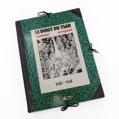 Le doigt du tsar Glénat 1982 trait pour trait