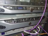 a lot of wires that are connected to a server