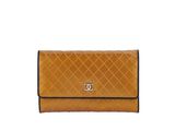 chanel quilted leather wallet bag